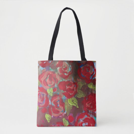 Tote Bag Red Roses (Devant)