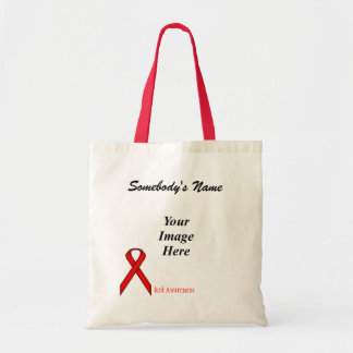 Tote Bag Red Standard Ribbon Modèle par Kenneth Yoncich