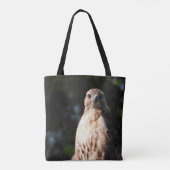 Tote Bag Red Tail Hawk Stare (Dos)