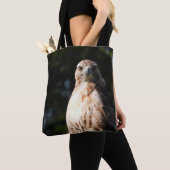 Tote Bag Red Tail Hawk Stare (De près)