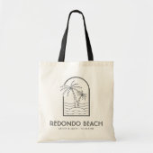 Tote Bag Redondo Beach Wedding Week-end Destination Wedding (Devant)