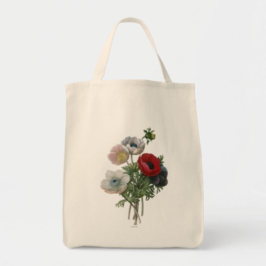 Tote Bag Redoute : Anémone, 1833 (Devant)