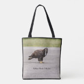 Tote Bag Réduire la pollution plastique (Dos)