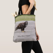 Tote Bag Réduire la pollution plastique (De près)