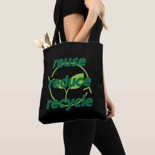 Tote Bag Réduire la réutilisation du recyclage