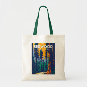 Tote Bag Redwood National Park Californie Vintage