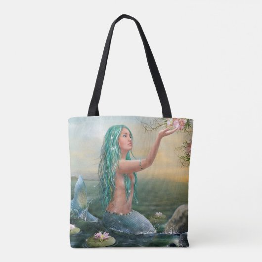 Tote Bag reen la sirène d'une chevelure (Dos)