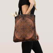 Tote Bag Reflet doré cuivré (De près)