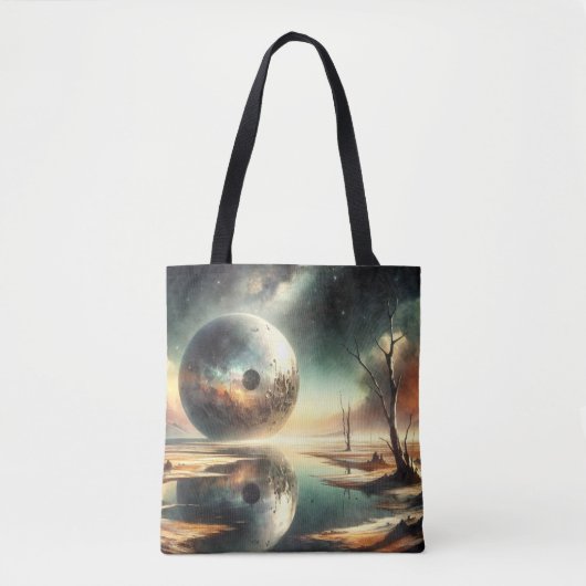 Tote Bag Reflets du chaos (Devant)
