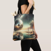 Tote Bag Reflets du chaos (De près)