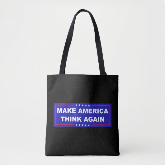 Tote Bag Réflexion de l'Amérique (Devant)