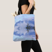 Tote Bag Réflexions des Alpes de la Trinité..... (De près)