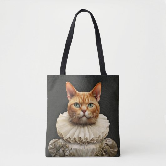 Tote Bag Regal Cat (Devant)