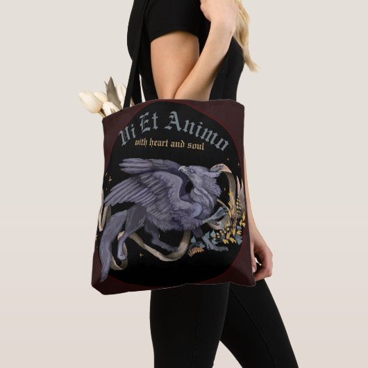 Tote Bag Regal Silver Griffin (De près)