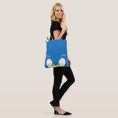 Tote Bag Regard Blue Streak (Sur le modèle)