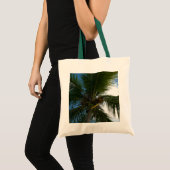 Tote Bag Regard sur le palmier à coco Nature tropicale (Devant (produit))