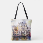 Tote Bag Regarde OD Venise faite dans l'aquarelle (Dos)