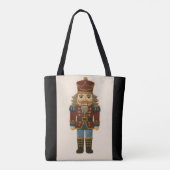 Tote Bag Regarder brodé Noisette de Noël (Dos)