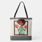 Tote Bag REGARDER - Merci de l'enseignant (Devant)