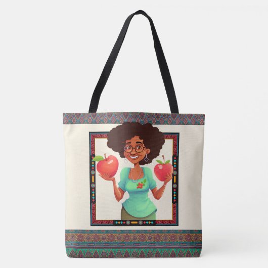 Tote Bag REGARDER - Merci de l'enseignant (Devant)