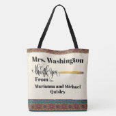 Tote Bag REGARDER - Merci de l'enseignant (Dos)