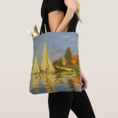 Tote Bag Régate à Argenteuil par Claude Monet (De près)