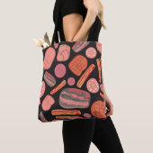 Tote Bag régime équilibré Légumineuses (De près)