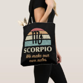 Tote Bag Règles amusantes de Zodiac Scorpio (De près)