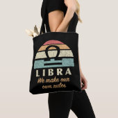 Tote Bag Règles de Zodiac de Libra Funny (De près)