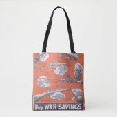 Tote Bag Réimpression de l'affiche britannique de guerre. (Devant)