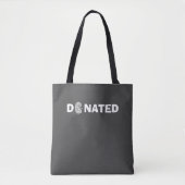 Tote Bag Rein - Donné, gris, (Devant)