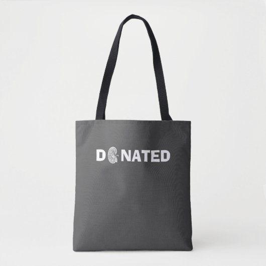 Tote Bag Rein - Donné, gris, (Devant)