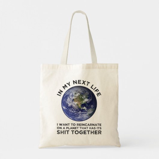 Tote Bag Réincarner Sur Une Planète Qui A Son Puits Ensembl (Dos)