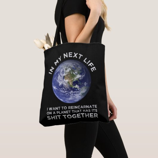Tote Bag Réincarner Sur Une Planète Qui A Son Puits Ensembl (De près)