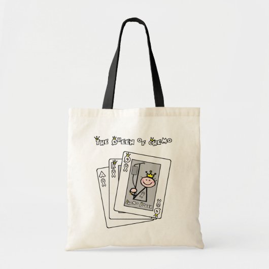 Tote Bag Reine de chimio (Devant)