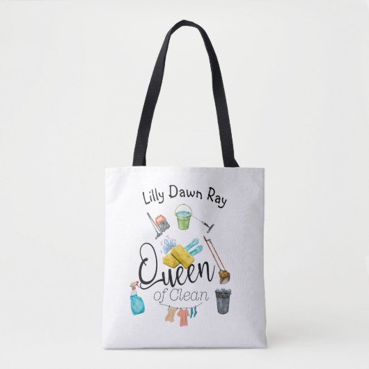 Tote Bag Reine de Clean (Devant)