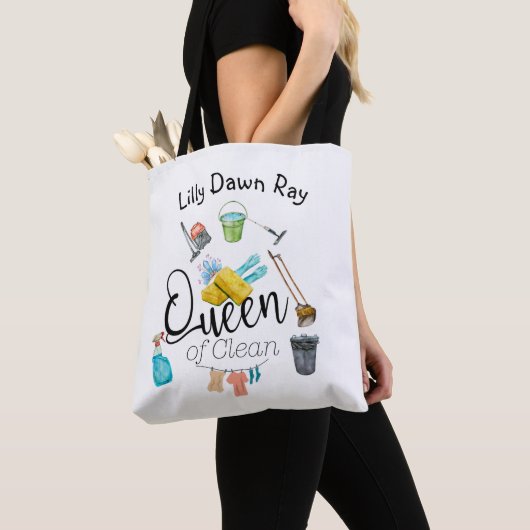 Tote Bag Reine de Clean (De près)