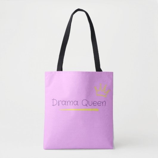 Tote Bag Reine de Drame (Devant)