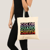 Tote Bag Reine de garde du drapeau (Devant (produit))