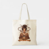 Tote Bag Reine de la caféine (Dos)