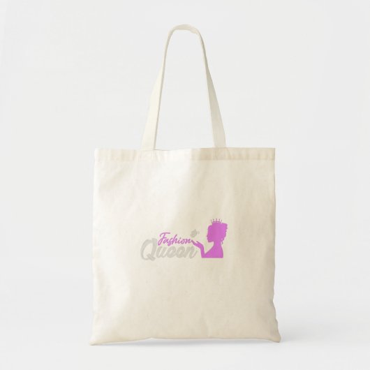 Tote Bag Reine de la mode Fourre-tout (Devant)