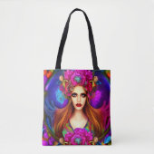 Tote Bag Reine des fleurs (Devant)