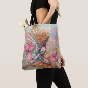 Tote Bag Reine d'été Fée Fantasy Art Molly Harrison