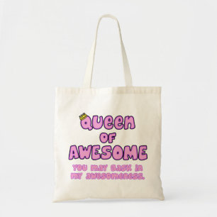 Tote Bag Reine d'impressionnant