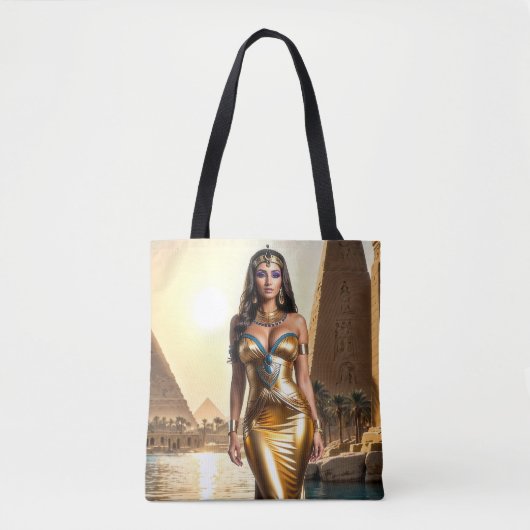 Tote Bag Reine dorée du Nil (Devant)