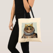 Tote Bag Reine du chat 2 (Devant (produit))