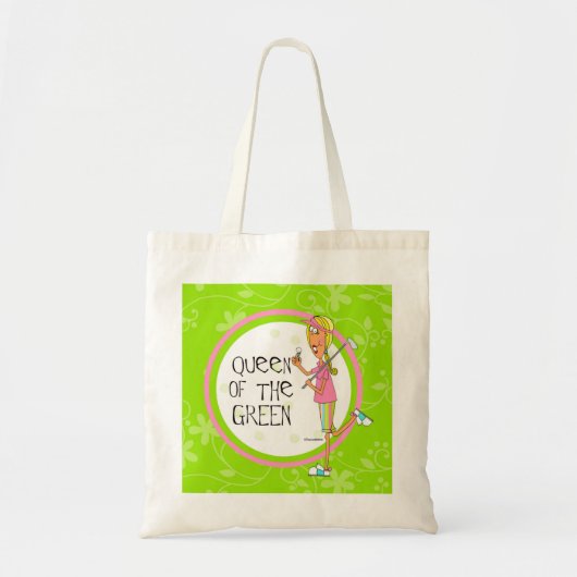 Tote Bag Reine du vert (Devant)