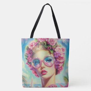 Tote Bag Reine glamour tropicale