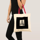 Tote Bag Reine médiévale (Devant (produit))