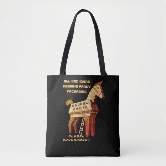 Tote Bag Réinitialiser Fourre-tout (Devant)